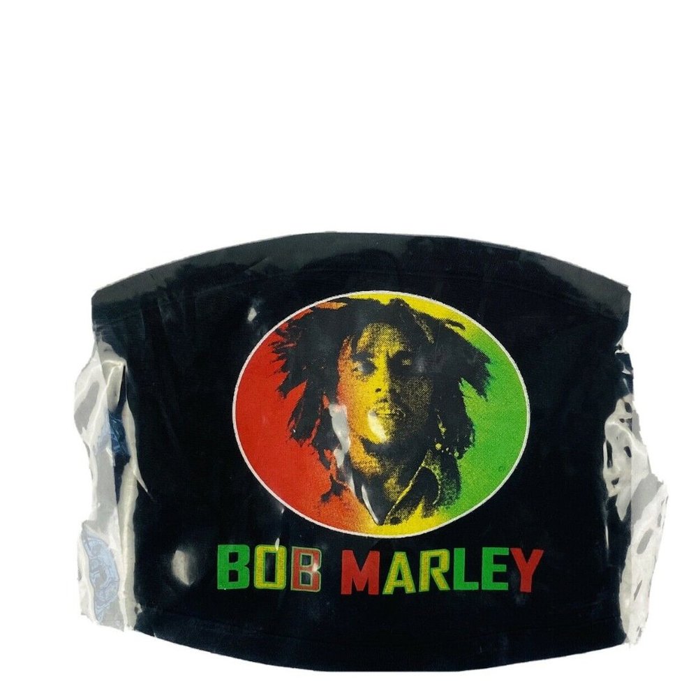 “New" Bob Marley Rasta Fashion Face Mask Washable